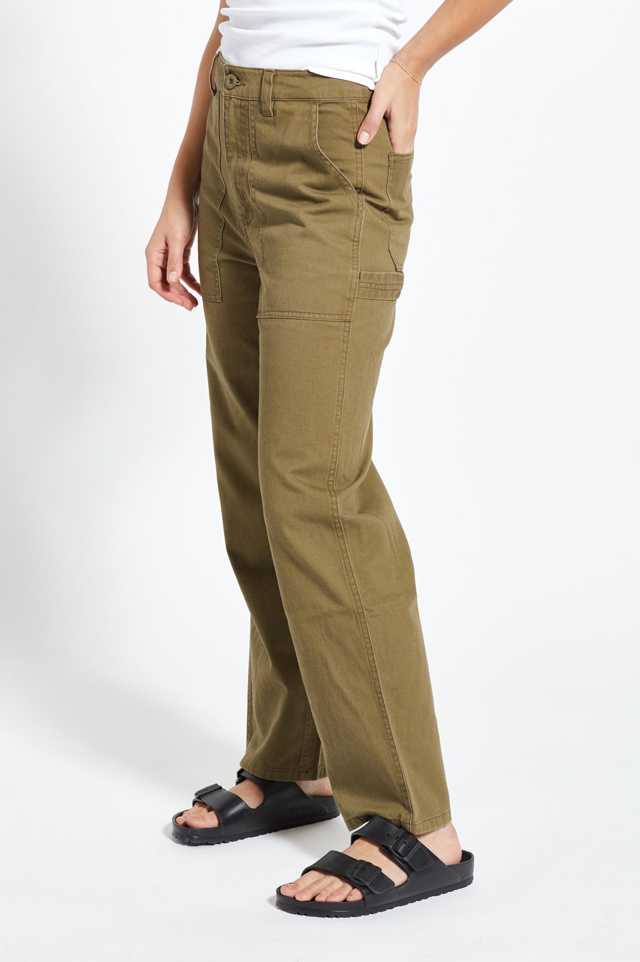 Alameda Pant - Military Olive - Image 3