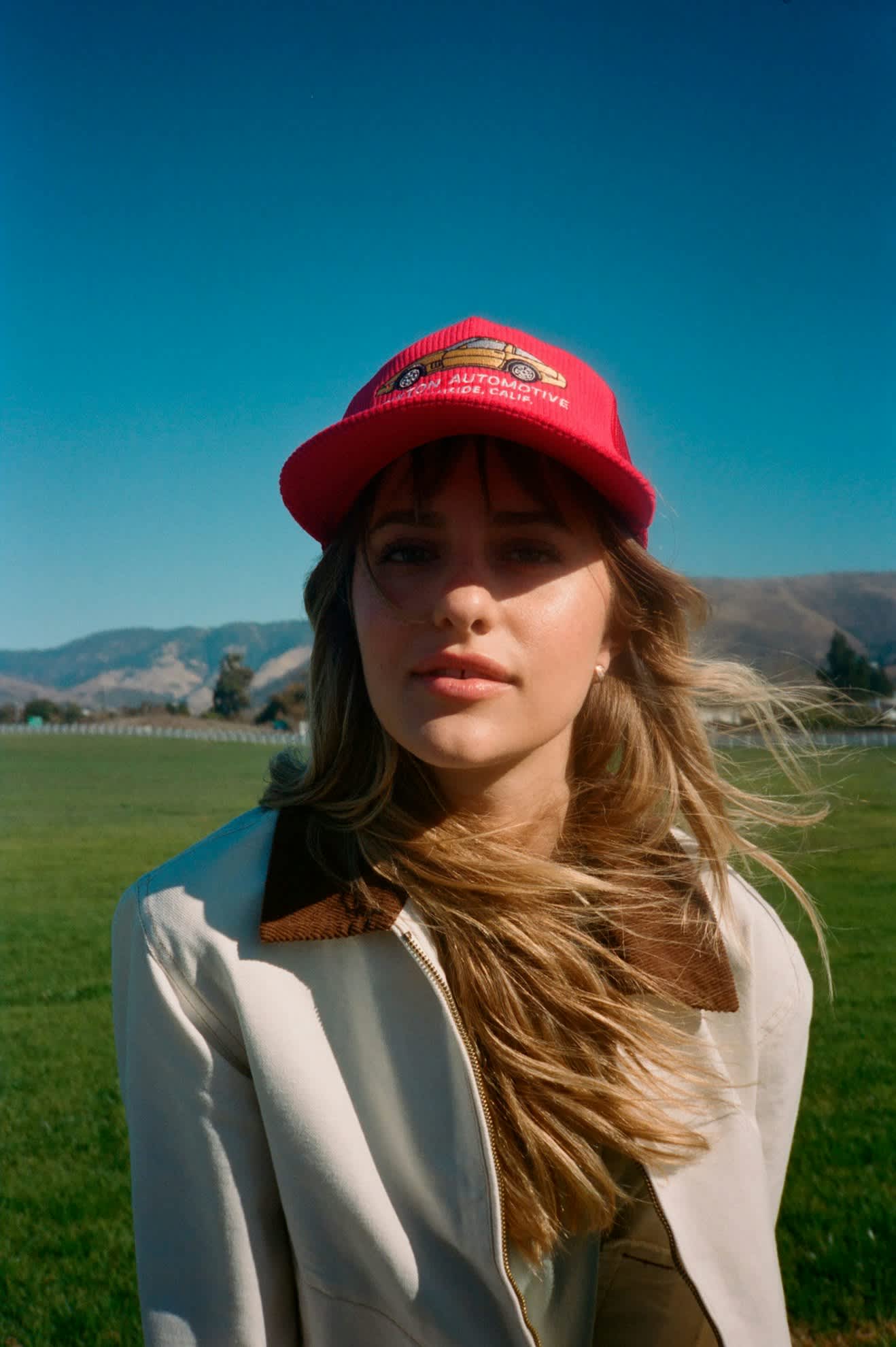 Mechanic Women's Garage Zip Jacket - Egret White